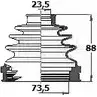 Пыльник шруса, ремкомплект BORG & BECK 3155340 69GV7 D XYE2GL BCB6133 изображение 0