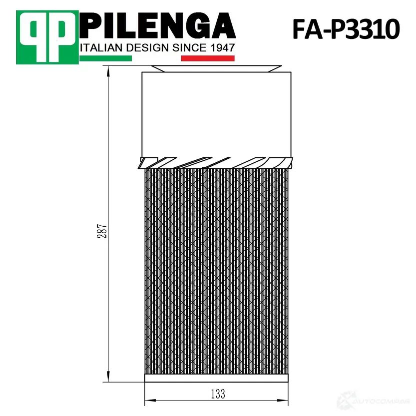 Фильтр воздушный PILENGA 1440666610 I17E7 C FAP3310
