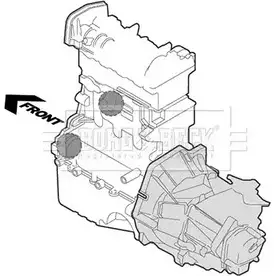 Подушка двигателя, опора BORG & BECK 3157388 M7O7IYT BEM3278 JJBH XD изображение 0