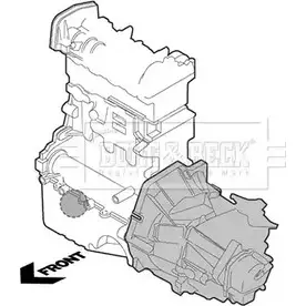 Подушка двигателя, опора BORG & BECK VSJJ 1 FXL3R 3157740 BEM3649 изображение 0