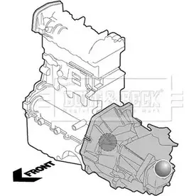 Подушка двигателя, опора BORG & BECK NJOXJ0 8C KRX BEM4061 3158117 изображение 0