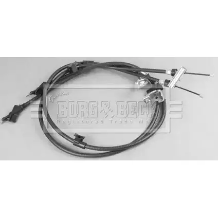 Трос ручника BORG & BECK BKB3360 W5WSA I NRN59 3161637