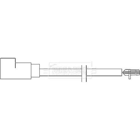 Датчик износа тормозных колодок BORG & BECK BWL3005 SDTX PA 3170697 F5RKED