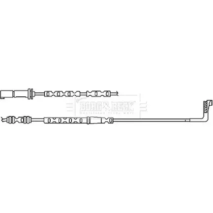 Датчик износа тормозных колодок BORG & BECK 3170785 UM XJL9Q 57Z7B7 BWL3093