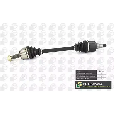 Приводной вал BGA 8 CH529 3181004 DS1428L изображение 0