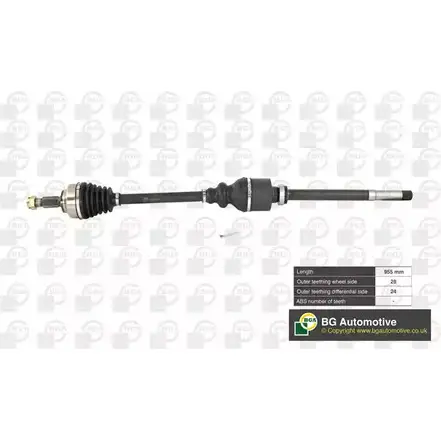 Приводной вал BGA 3181182 GBITX 0 DS6736R изображение 0
