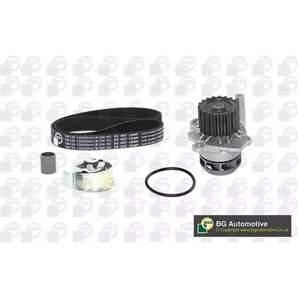 Комплект ремня ГРМ с помпой BGA 3188783 TB0150CPK-2 AWX677 R