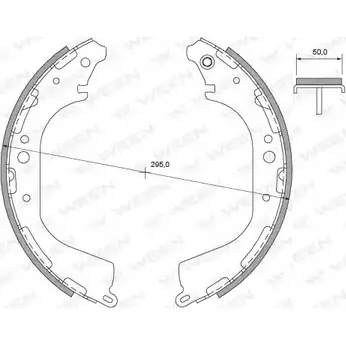 Тормозные колодки, комплект WEEN 4QQII 3255025 FHU 2ZH 152-2394 изображение 0