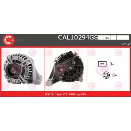 Генератор CASCO CAL10294GS RO OSN JRUHN 3255448