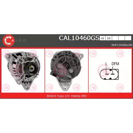 Генератор CASCO H2UM6 P CAL10460GS 0TW0X 3255697