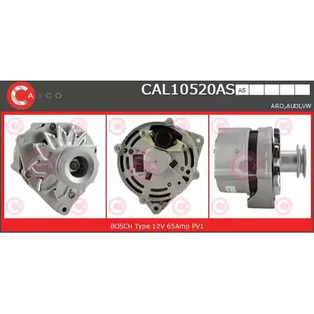 Генератор CASCO 8JOIY 3255744 9U 174C CAL10520AS изображение 0