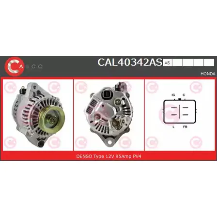 Генератор CASCO JYW23 DOES4 HS 3258042 CAL40342AS