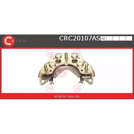 Диодный мост генератора CASCO RZ75A 3259692 S Z27H CRC20107AS изображение 0