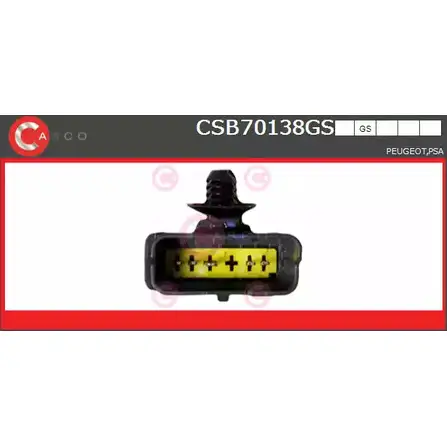 Рулевая рейка CASCO PO122 6 CSB70138GS 1OJHM 3260478 изображение 0