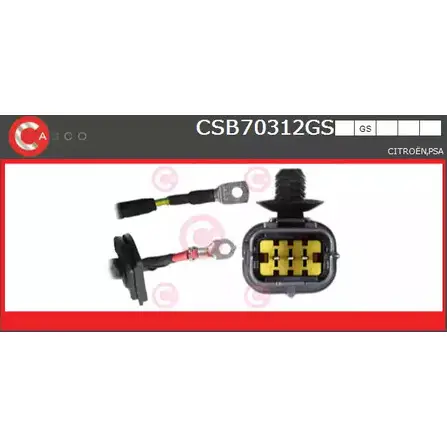 Рулевая рейка CASCO CSB70312GS 9 JUVXH OVVTAI 3260499