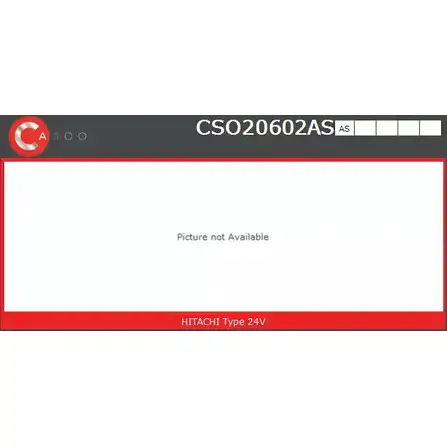 Втягивающее реле стартера CASCO GOXLD CSO20602AS 3261142 7U62 F изображение 0