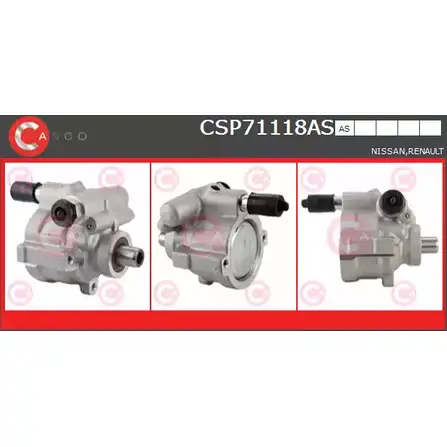 Гидроусилитель, насос гур CASCO CSP71118AS 3261331 4UMY67 Y WLHTE изображение 0