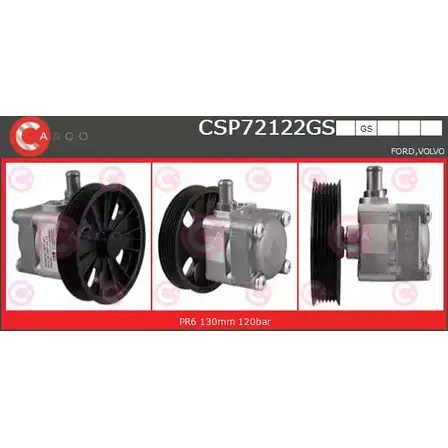 Гидроусилитель, насос гур CASCO 3261386 5U 2A3 CSP72122GS 3E9S6D изображение 0