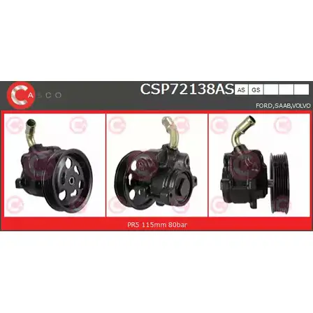 Гидроусилитель, насос гур CASCO B3QN1W 3261404 CSP72138AS 5B9 TS