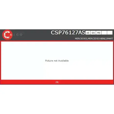Гидроусилитель, насос гур CASCO 8SE 8FI CSP76127AS A04FZTL 3261594 изображение 0