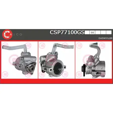 Гидроусилитель, насос гур CASCO 3261606 FVV AU MJQ64DN CSP77100GS изображение 0