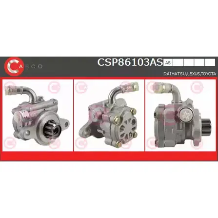 Гидроусилитель, насос гур CASCO 3261710 MW4WIL CSP86103AS 6 T9DX изображение 0