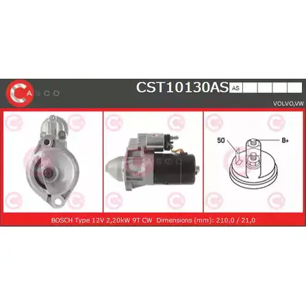 Стартер CASCO UDV8F5 X M7VG 3262035 CST10130AS изображение 0