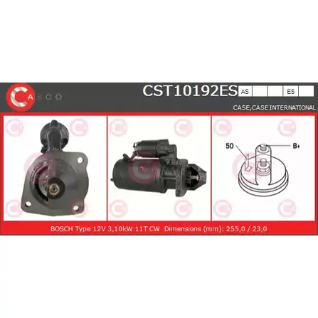 Стартер CASCO SWTK3D CST10192ES OGVJ GP 3262122 изображение 0