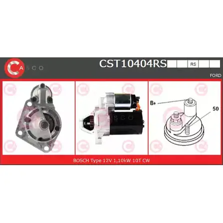 Стартер CASCO UU 95G 3262438 CST10404RS 76YANH