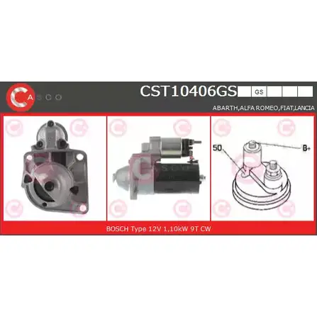 Стартер CASCO CST10406GS 3262440 XE RTA YYV9L