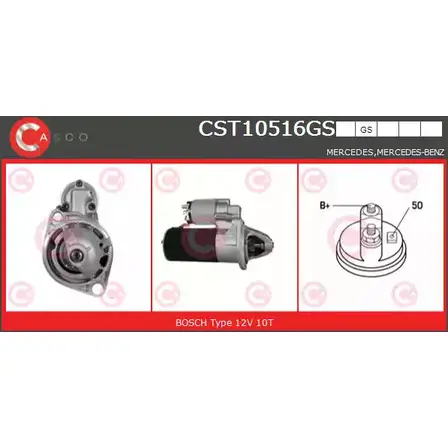 Стартер CASCO 28XQFX0 3262558 L HFSE CST10516GS изображение 0