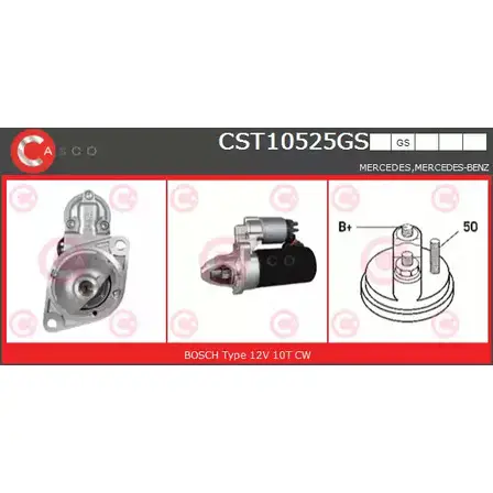 Стартер CASCO IK KAZQ8 3262567 4IIIF CST10525GS
