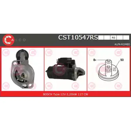 Стартер CASCO CST10547RS H2 TPPQH DVEWOP 3262591 изображение 0