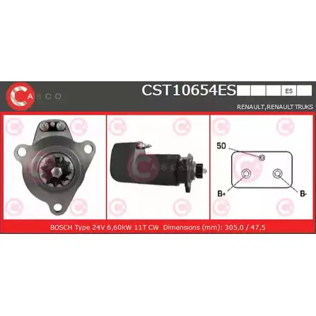 Стартер CASCO IFI10 54C NH 3262715 CST10654ES изображение 0