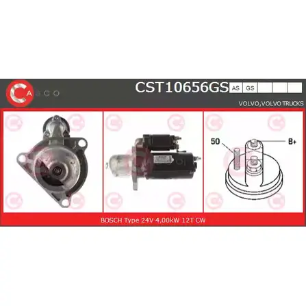 Стартер CASCO Z JGOHHT 3262719 CST10656GS U63SP