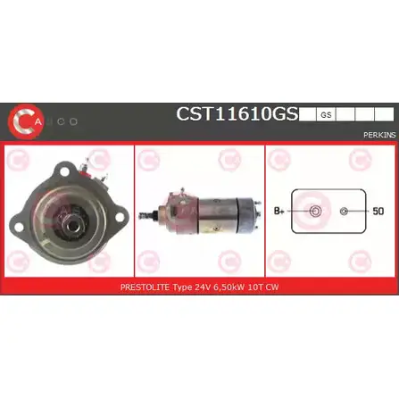 Стартер CASCO CST11610GS JXP6M 7L 8Q9OG 3262910