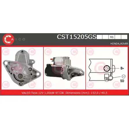 Стартер CASCO TK 9LUIU CST15205GS MEI3Y 3263127