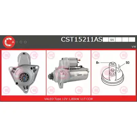 Стартер CASCO CST15211AS 3263136 G 0ZA8ZW HUUW9