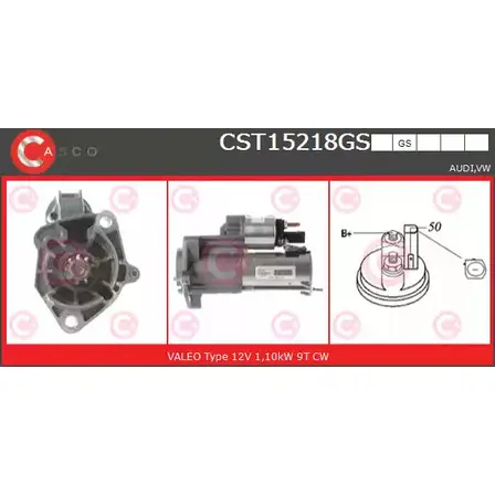 Стартер CASCO 9GVR5Y 3263147 UNH Q2I CST15218GS