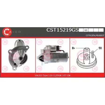 Стартер CASCO EEEJ J CST15219GS 3263148 7VWTU изображение 0