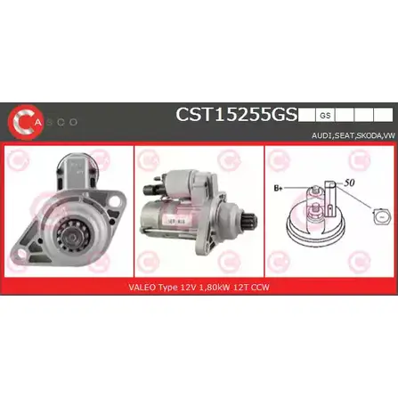 Стартер CASCO K OSV9 CST15255GS 3263187 68ILQ