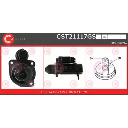 Стартер CASCO CST21117GS A3DNAHQ 3263420 YS 32VJ изображение 0