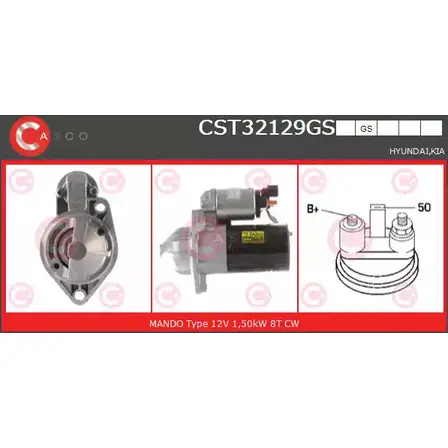 Стартер CASCO X4I PZ K3GL21 CST32129GS 3263723