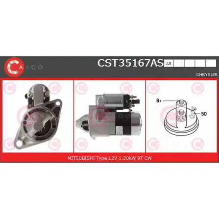 Стартер CASCO 44WUG S2 C8MOM CST35167AS 3263859