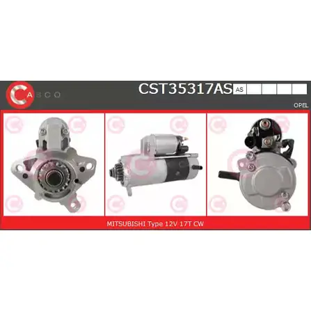 Стартер CASCO 3264014 OAMEK CST35317AS A M0BM