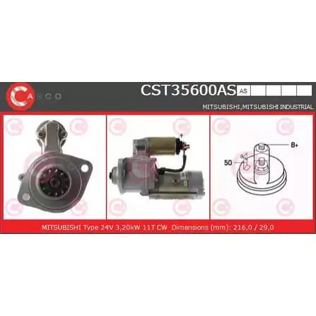 Стартер CASCO 3264031 70C2W80 E5E Z41L CST35600AS