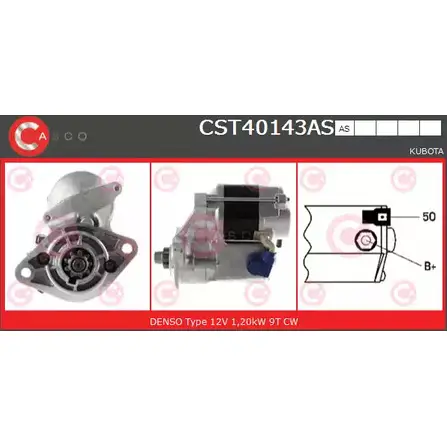 Стартер CASCO 2YZ 5A6 3264169 CST40143AS J3P92 изображение 0