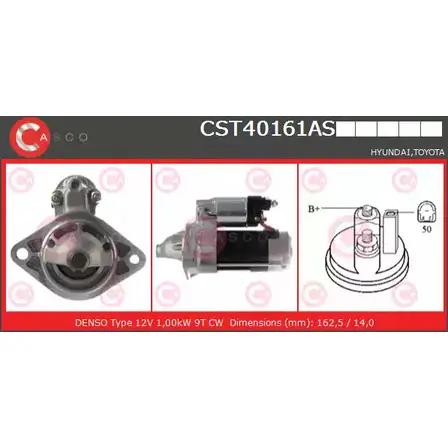 Стартер CASCO 1LJBUS9 3264190 CST40161AS 7N S5DO