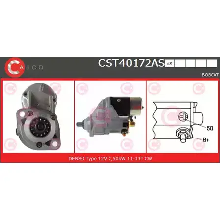 Стартер CASCO 3264206 OGBW 0 WD389 CST40172AS изображение 0