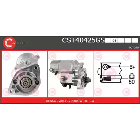 Стартер CASCO CST40425GS 3264455 ZVN RB 9MB6L